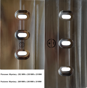 Komplet Przeciwostrzy Vermeer BC190XL / BC200 Komplet Pionowe i Poziome