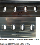 Komplet Przeciwostrzy Vermeer BC230 XL Przeciwnoże Pionowe i Poziome